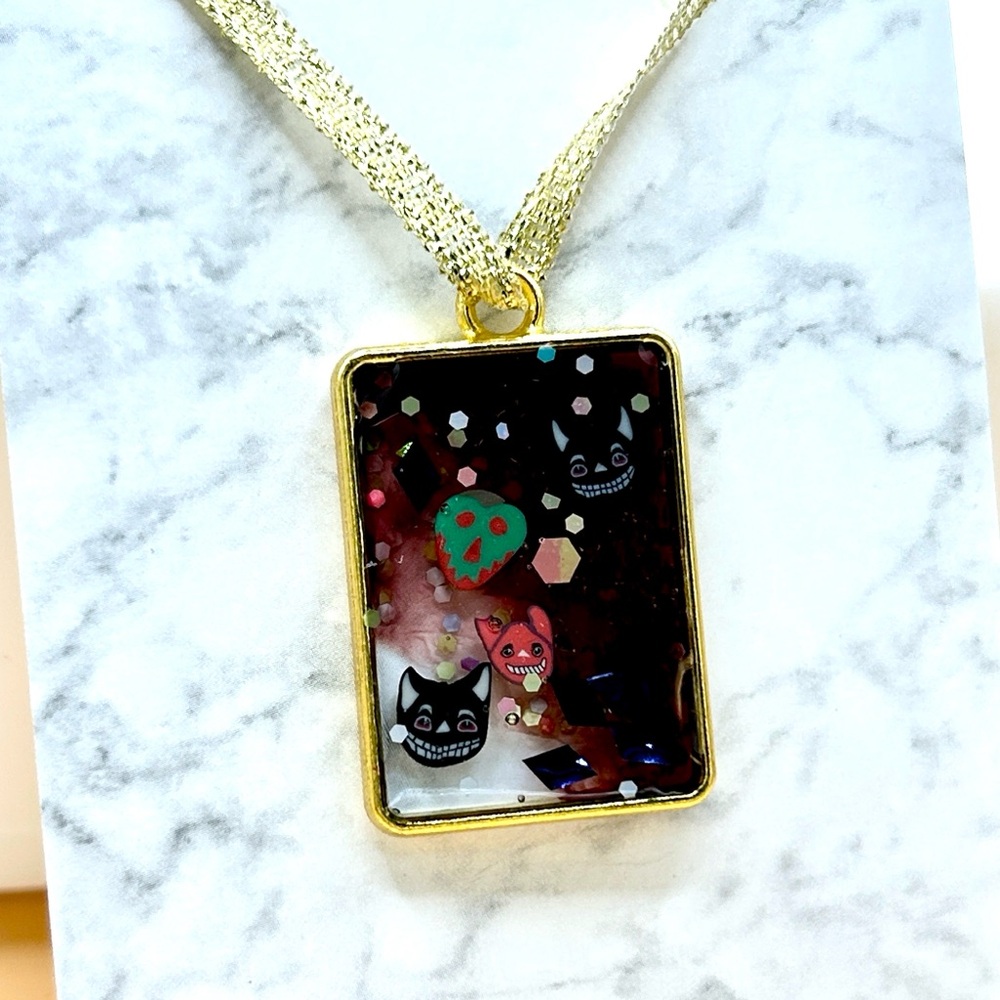 Small Rectangular Villain Charm